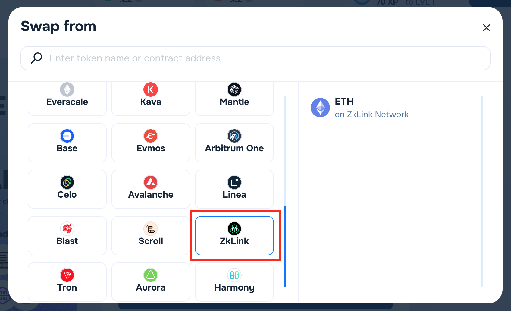 How To Bridge To ZkLink Using Chainspot Router Chainspot News